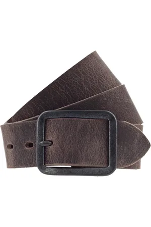 Vanzetti Riem leer - Jongens - 110 cm - dark brown