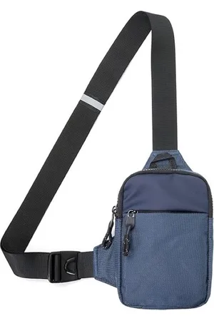 Merkloos Sling Chest Crossbody Tas, Waterdichte schoudertas, Crossbody Tas Rugzak voor heren en dames Wandelen buitensporten