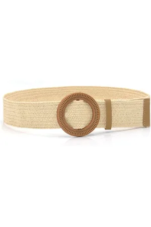 Fashion Favorite Gevlochten Riem | | Kunststof / Riet / Rotan Look | 90 cm |