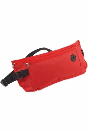 Merkloos Plat reis heuptasje 35 cm