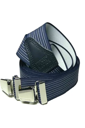 Pierre Mouton Stripes Bretel - Bretels - Volwassenen - Heren - - 140cm - 3 brede clips - XL - XXL