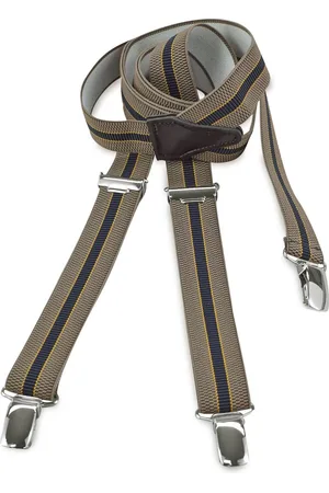 We Love Ties Bretels - Bretels beige streep