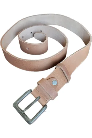 Old West Riem - - 115cm - 100% buffalo leer - almond