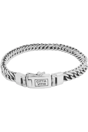 Jonline Citta Vithi Zilveren Ambachtelijke Buddha Armband model 5 maat XL