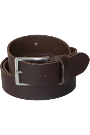 Flores Lederwaren Extra lange 100% leren Riem 3 cm. breed, taillemaat 120 cm. .