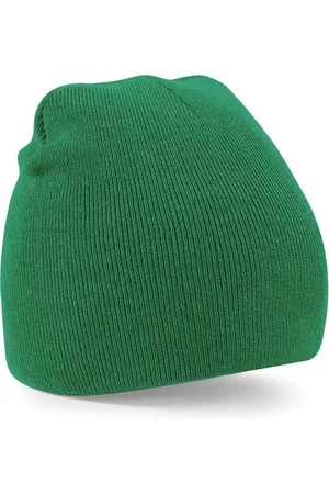 Beechfield Warme gebreide Beanie wintermuts in het gras voor volwassenen - Damesmutsen / herenmutsen - 100% polyacryl - Basic line