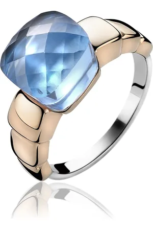 ZinZi Zilveren ring rosé verguld ZIR1111B