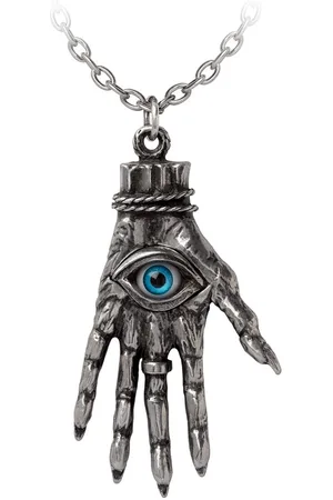 Alchemy Hand of Glory Ketting - Zilverkleurig