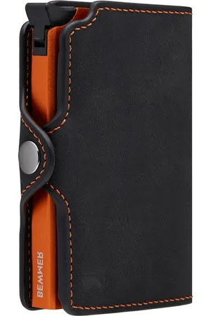 Merkloos Afgeschermde RFID Creditcardportemonnee - Anti-kloning Bescherming - Slank Design - Voor Mannen en Vrouwen - Kaart- en Geldclip met Munthouder