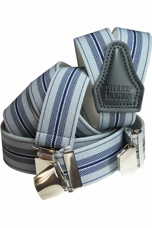 Pierre Mouton Millau Bretel - Bretels - Volwassenen - Heren - - 140cm - 3 brede clips - XL - XXL