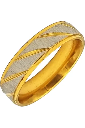 Tesoro Mio Michel Verlovingsring / Trouwring Man – Met Goud – 18 mm /