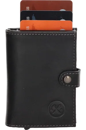 Hide & Stitches Japura Safety Wallet - - 100% Leer