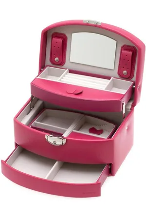 Davidts Juwelen doos Lisse et Grainé Fushia-van het merk Davidts-347 965 24