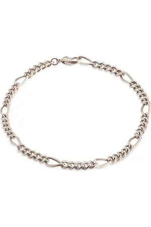 Boccia Titanium 03051-01 Dames Armband - Schakelarmband - Sieraad - - Figaro - 5 mm breed - 20 cm lang