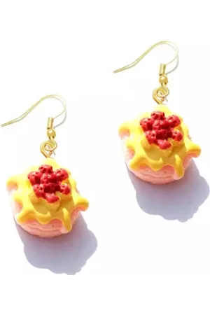 Akyol Muffin oorbellen – Oorbellen dames - oorbellen meisjes - Oorhangers dames - leuke muffin oorbellen - Sieraad- koekjes oorbellen - oorbellen cadeau - verjaardag - grappige oorhangers - Valentijn cadeau