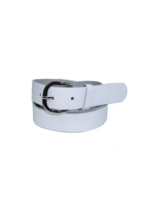 Flores Lederwaren 100% leer- 3 cm breed - Damesriem - - taillemaat 90 cm.