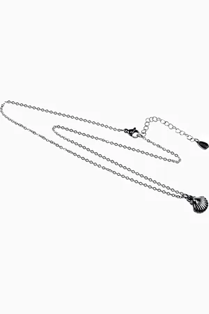 esde2 47cm Ketting met Hanger Dames - RVS - Verstelbaar - Halsketting met Schelphanger