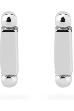JUULRY Staaf met 2 Balletjes Oorknopjes 925 Sterling