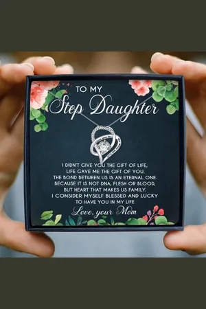 Fashion Jewelry To my step daughter ketting - ketting voor stiefdochter - stiefmoeder stiefdochter kado