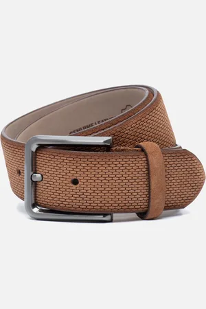 Ziengs Riem cognac Suede