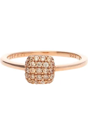 ESPRIT Ring Petite Glame ESRG92235B - Zilver - Rosekleurig