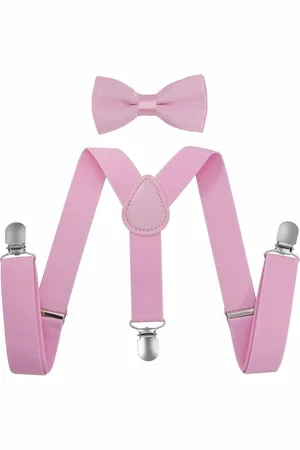 Fako Fashion Kinder Bretels Met Vlinderstrik - Kinderbretels - Vlinderdas - Strik - 65cm