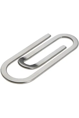 Merkloos Hiden Unisex Geldclip Zilverkleurig