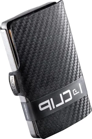Merkloos Originele Mini Portemonnee met Moneyclip - Slim Wallet - Lederen - Premium - Kaarthouder - Handig formaat - Lichtgewicht