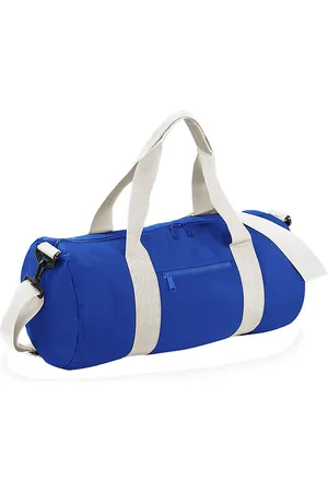 BagBase Gewoon Varsity Barrel / Duffle Bag (20 Liter) (Pakket van 2)