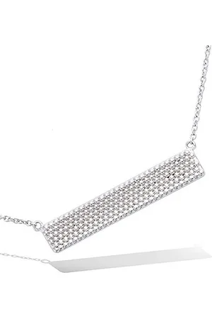 Cataleya Jewels AG925 Bar Zilveren Ketting 44cm