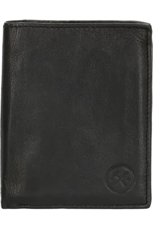 Hide & Stitches Paint Rock Portemonnee - - 100% Leer
