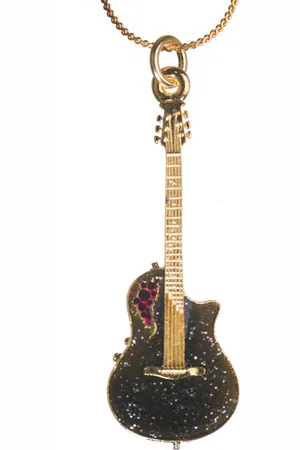 Aim Halsketting Ovation Roundback gitaar, zwart