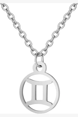 Amodi 24/7 Jewelry Collection Tweelingen Ketting - Cirkel - Sterrenbeeld - Horoscoop
