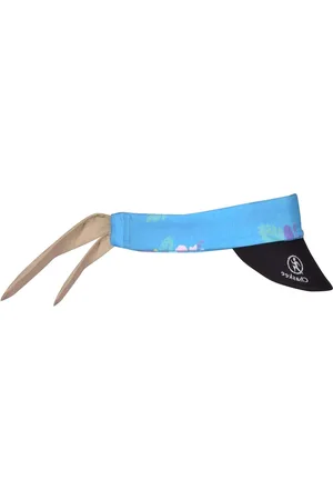 Merkloos Visor Snap Cap - Native Hawaii - Zonneklep met Tropische Planten