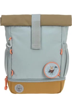 LÄSSIG Rugzak voor kinderen Mini Rolltop Backpack - Nature light blue
