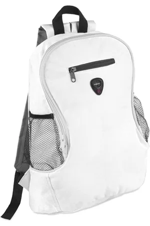 Merkloos Rugzak - - 21.5 liter - backpack met flessenhouder - schooltas - 30 x 40 x 18 cm