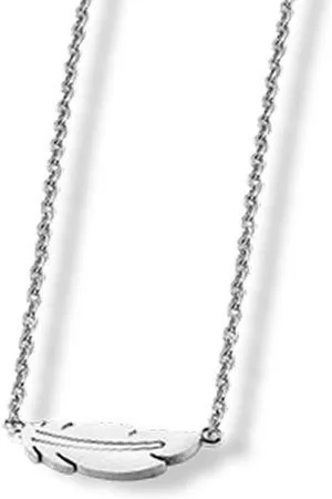 Amanto Ketting Ema - 316L Staal PVD - Veer - 15x5mm - 45+5cm