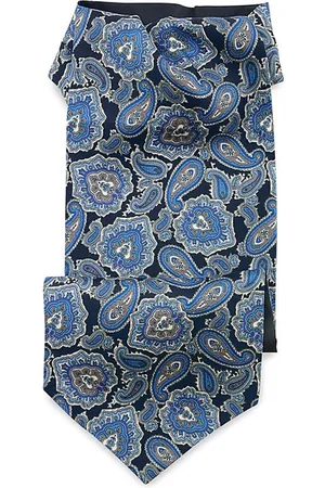 We Love Ties Chokers - Choker Classical Paisley blue