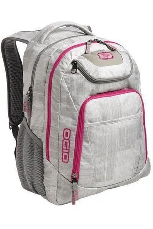 Ogio Business Excelsior Rugzak - Wit/Paars