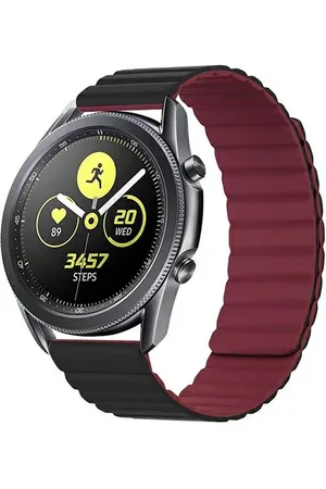 Beline Pasek smartwatchbandje 20mm Magnetisch /Rood