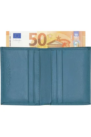 ARRIGO BELLO Pasjeshouder - Creditcardhouder - Briefgeld vak - Leer - - Pasjes