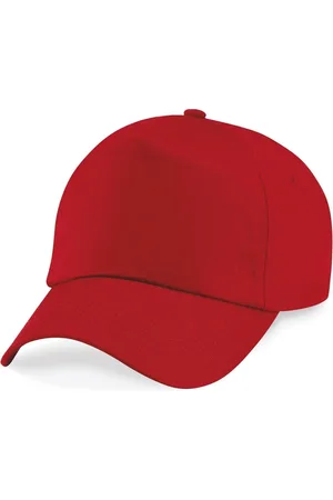 Beechfield Junior Original 5 Panel Cap Classic Red