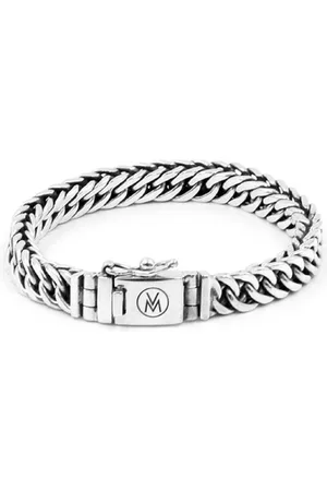 Jonline Schitterende zilveren VAN MISPELAAR armband (19 cm.)