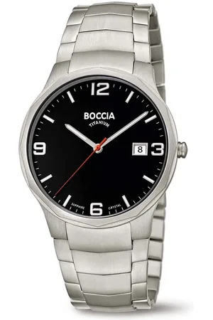 Boccia Titanium 3656-02 Heren Horloge 38mm