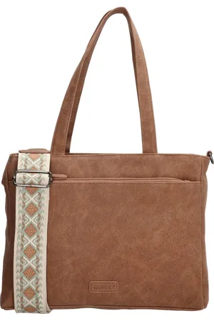 Beagles Malaga Hand & Schoudertas Shopper met Trendy Schouderband - Tote Bag