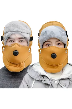 Merkloos Oorwarmers - Oorverwarmers - Earmuffs - Ear Warmers - Dames - Heren - Volwassenen - Winter - Unisex - Geel - Met Bril