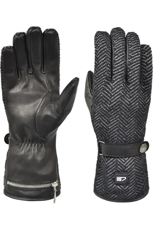 30seven Verwarmde handschoenen afgewerkt met leer - extra warm