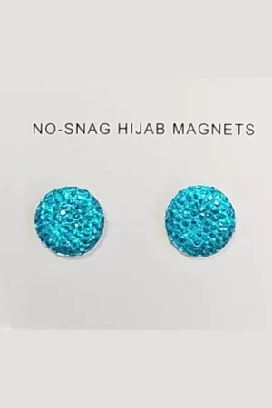 Fako Bijoux® 2x Hoofdoek Magneet - Magnetische Broche - Magneetbroche - Sjaal - Hijab Accessoires - Abaya - 14mm - Set 2 Stuks