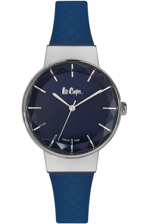 Lee LC06398.399 - Horloge - Dames - Analoog - Blauw/Grijs