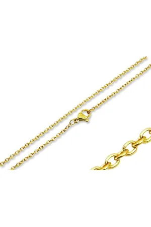 Amanto Ketting Gerka - 316L Staal PVD - Anker - 2mm - 45cm